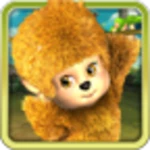 talking cute monkey android application logo